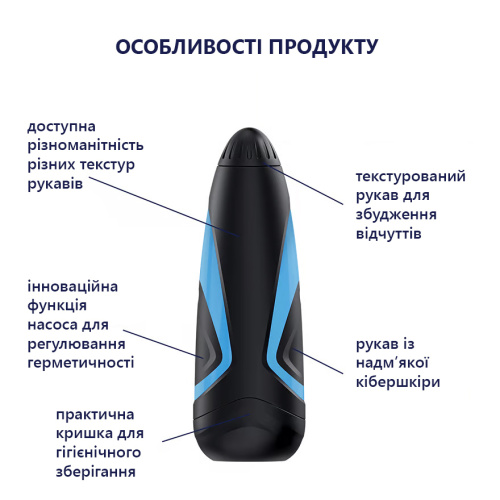 Вакуумный мастурбатор Satisfyer Men One - sex-shop.ua